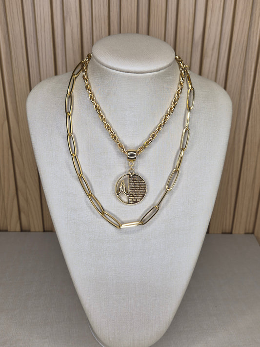 Colar Oração do Pai Nosso AURUM