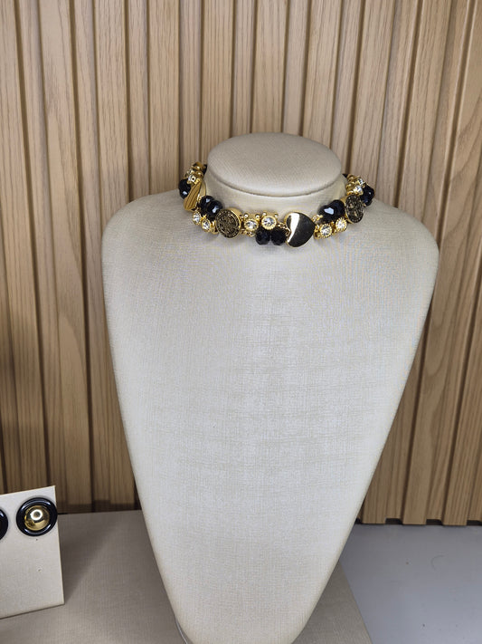 Colar AURUM Opus Noir - Preto