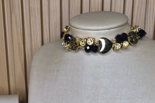 Colar AURUM Opus Noir - Preto