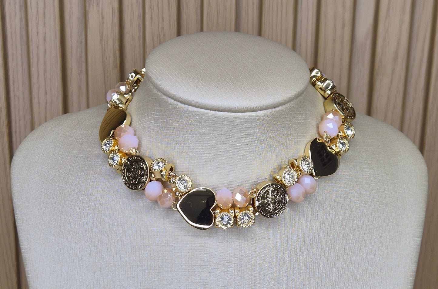 Colar AURUM Opus Noir - Rosa