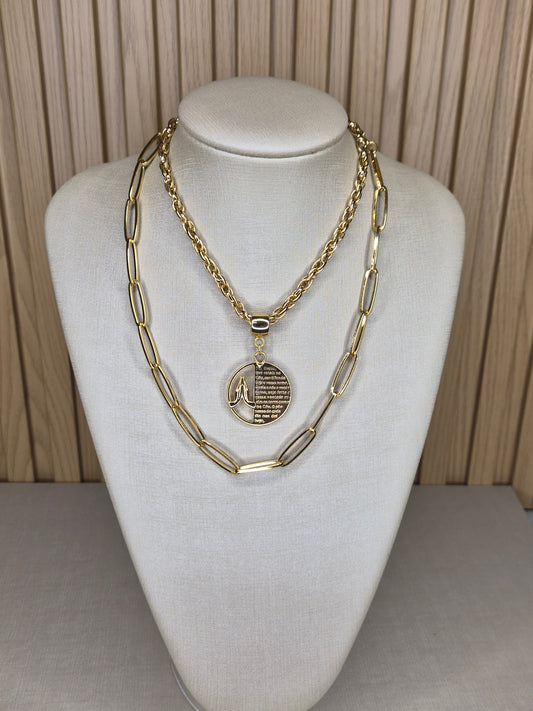 Colar Oração do Pai Nosso AURUM