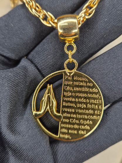 Colar Oração do Pai Nosso AURUM