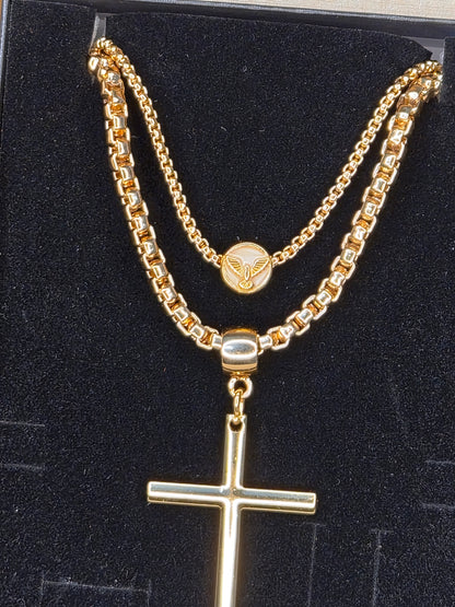 Colar Fé Dourada AURUM