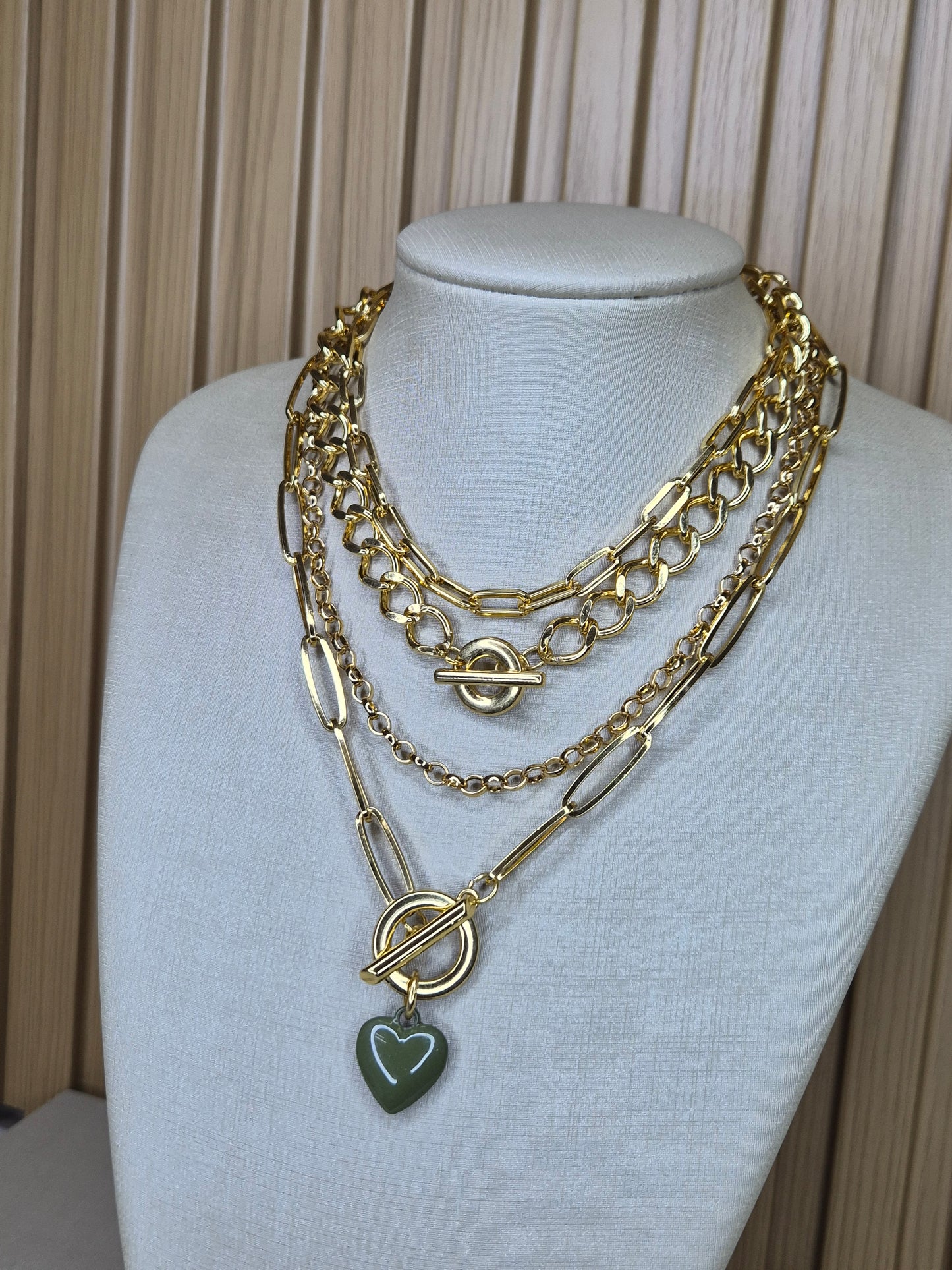 Colar AURUM Élan Verde