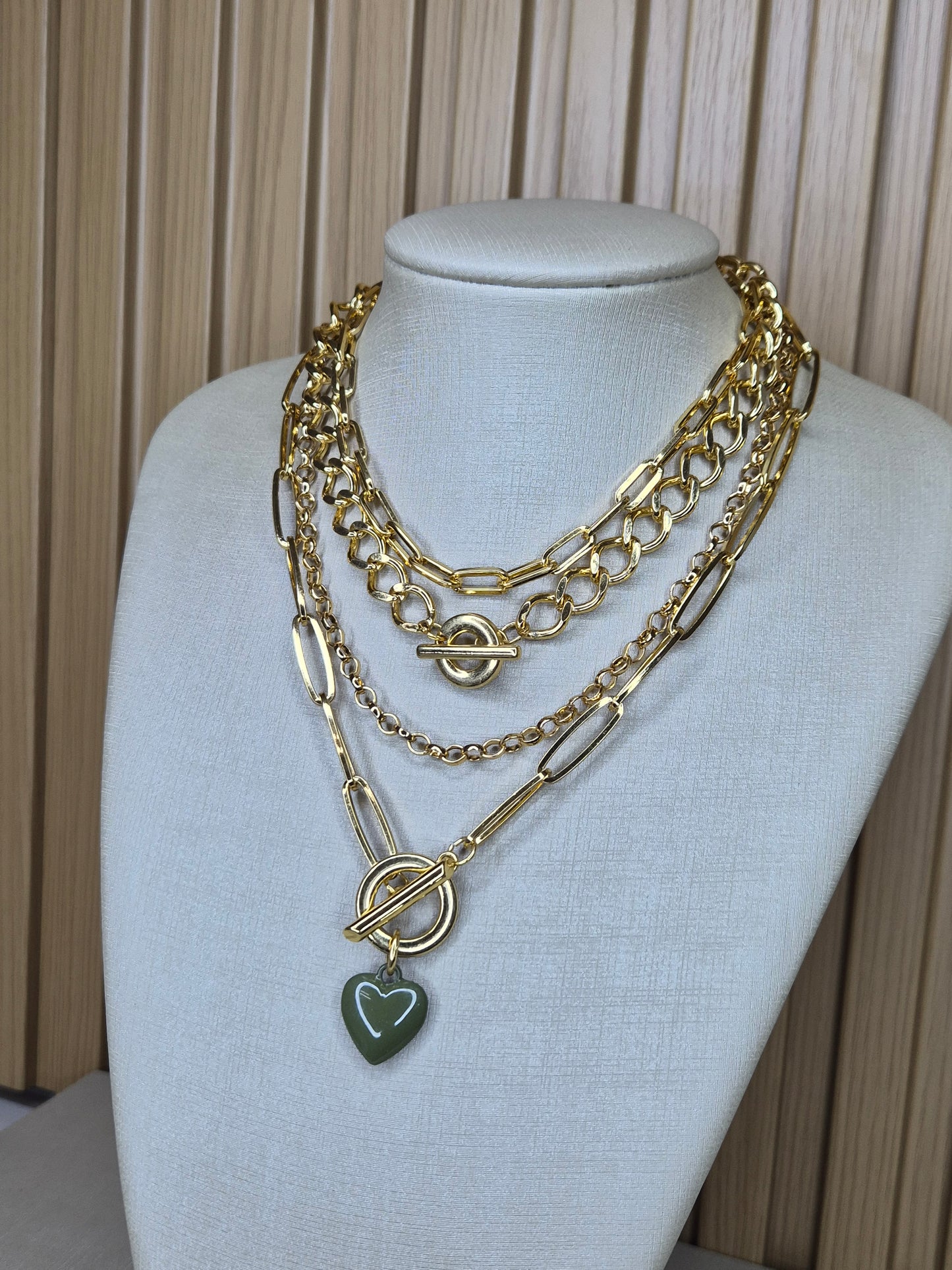 Colar AURUM Élan Verde