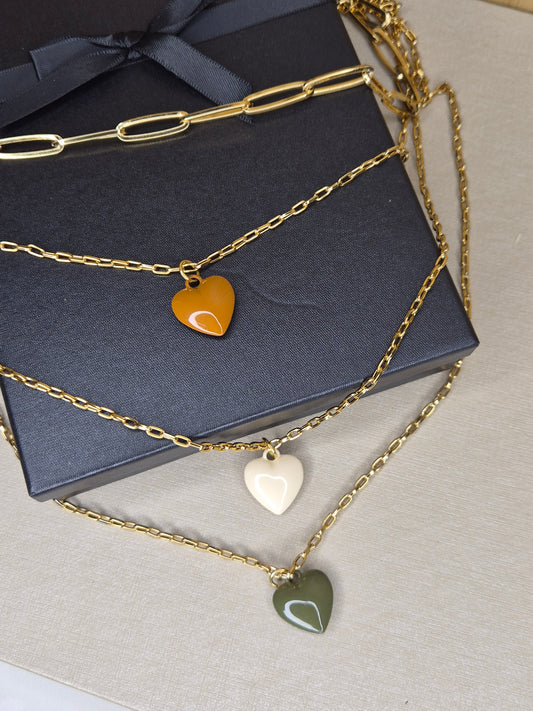 Colar Corações Essenza AURUM