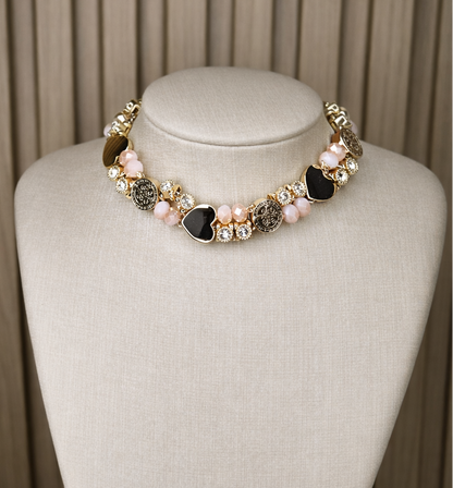 Colar AURUM Opus Noir - Rosa