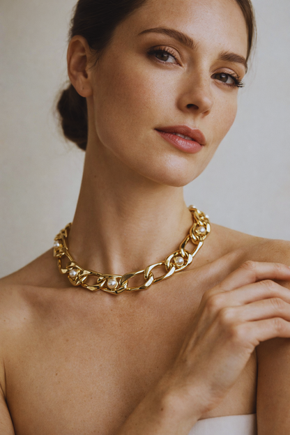 Colar AURUM Imperiale Pérola